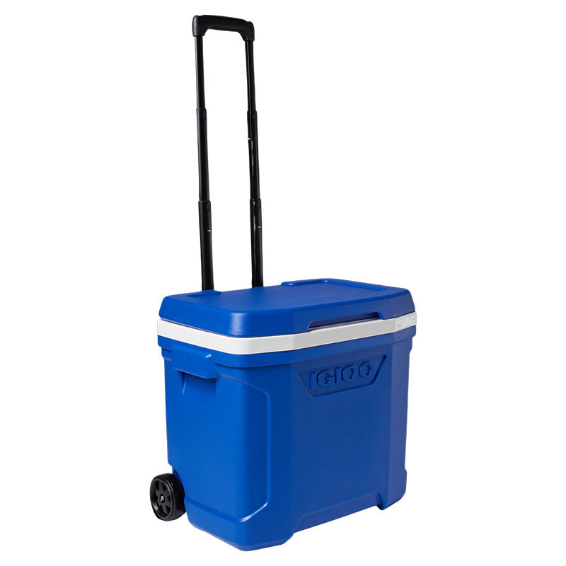 Hielera con ruedas azul 28 qt / 26 litros Roller Igloo