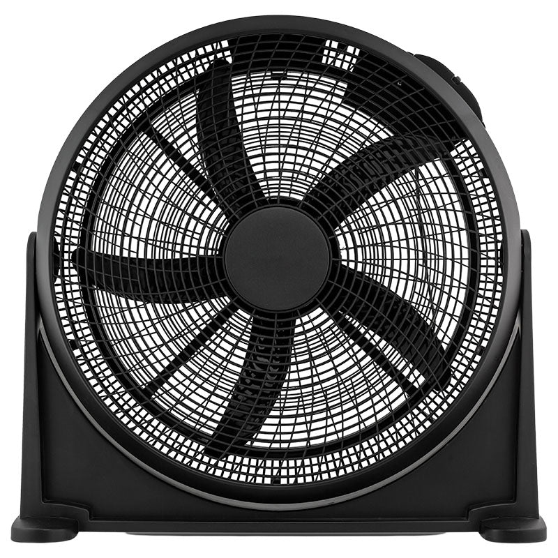 20" Black Basic Living Floor and Table Fan