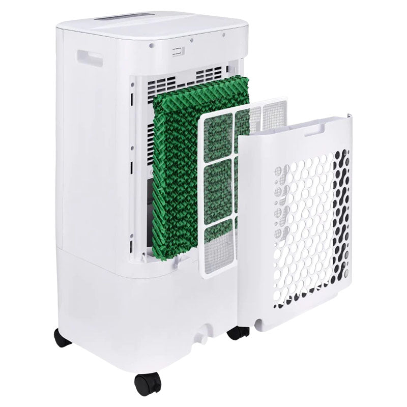 15L Portable Air Cooler - 19m2 includes remote control and wheels white Honeywell