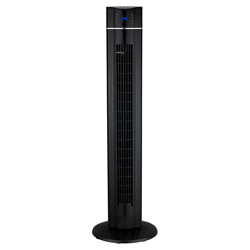 43" 60W Black Tower Fan Basic Living