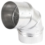 Adjustable 4" duct elbow