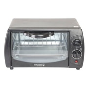 Holstein 800W 9L 4-Slice Toaster Oven, Black