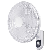 Basic Living 16" White Wall-Mount Fan