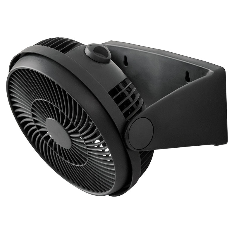 8" Black Basic Living Floor and Table Fan