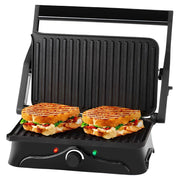 Holstein Housewares 1200 W Black Panini Press