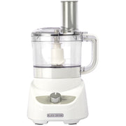 8-cup food processor slices, shreds, and chops