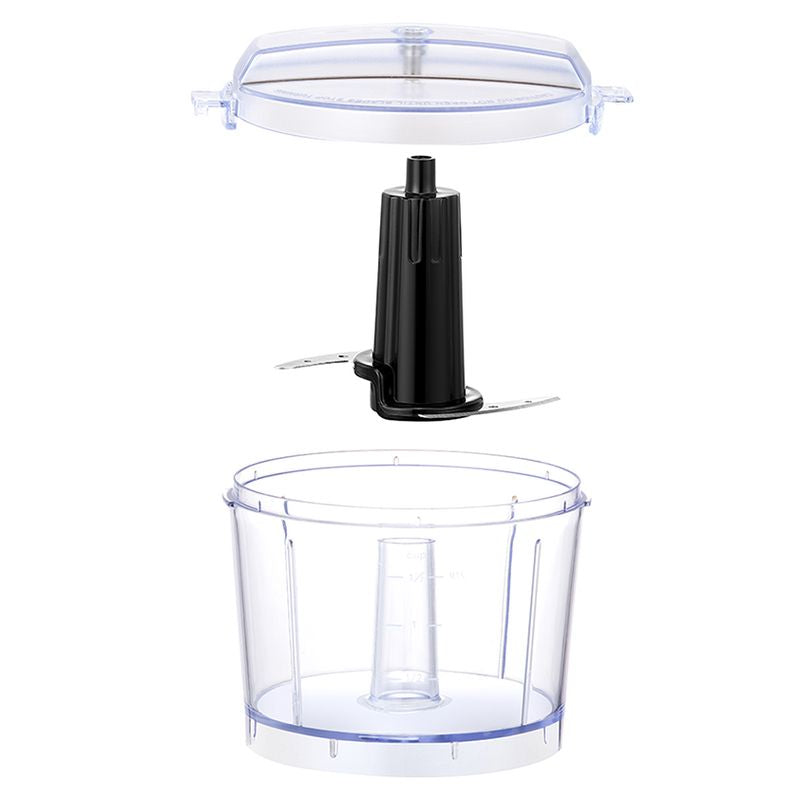 Food Chopper 100W 1 speed 1.5 cups black Holstein