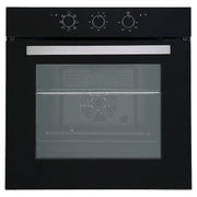 Horno eléctrico 60 cm 80 litros negro