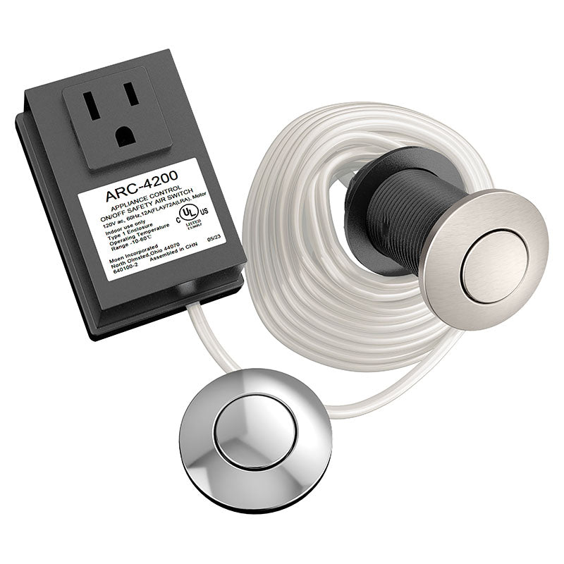 Botón interruptor para triturador de alimentos Moen