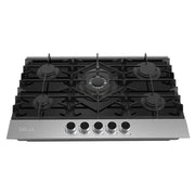 Drija 5-Burner Stainless Steel Gas Stove 10 x 87.4 x 51.8 cm