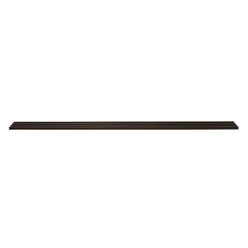 Panel decorativo de pared WPC 290 x 16,8 x 2,4 cm wengué