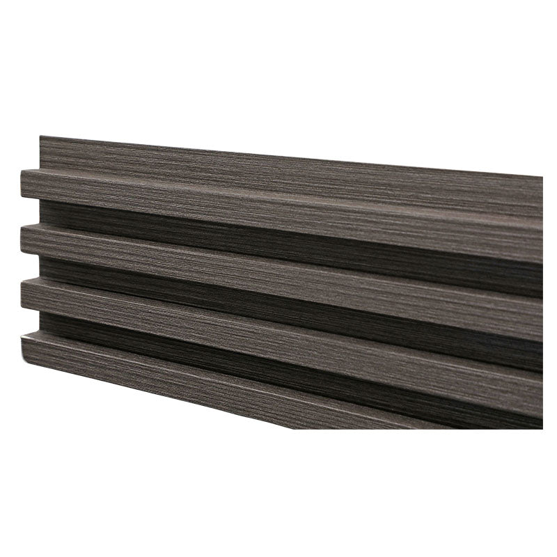 Panel decorativo de pared WPC 290 x 16,8 x 2,4 cm gris