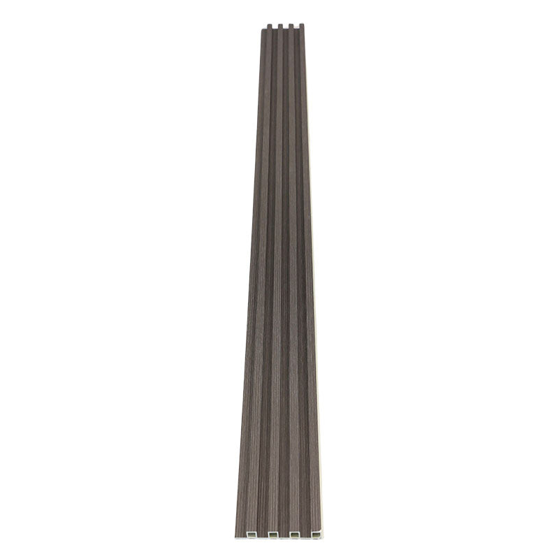 Panel decorativo de pared WPC 290 x 16,8 x 2,4 cm gris