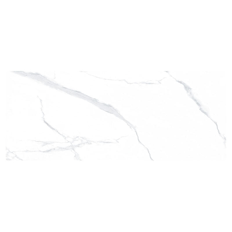 Porcelanato 60 x 120 cm mármol blanco  2.16 m²