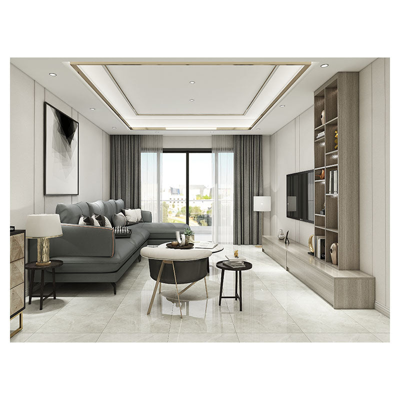 60 x 120 cm Gray Marble Glazed Porcelain Tile 2.16 m²