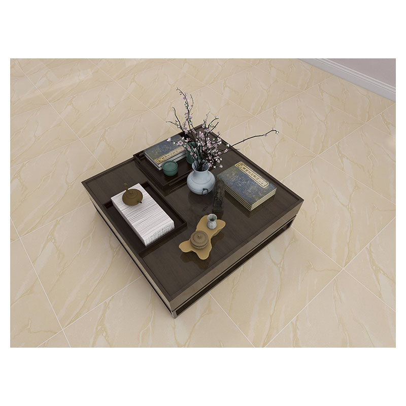 60 x 60 cm beige porcelain tile with veins 1.44 m²