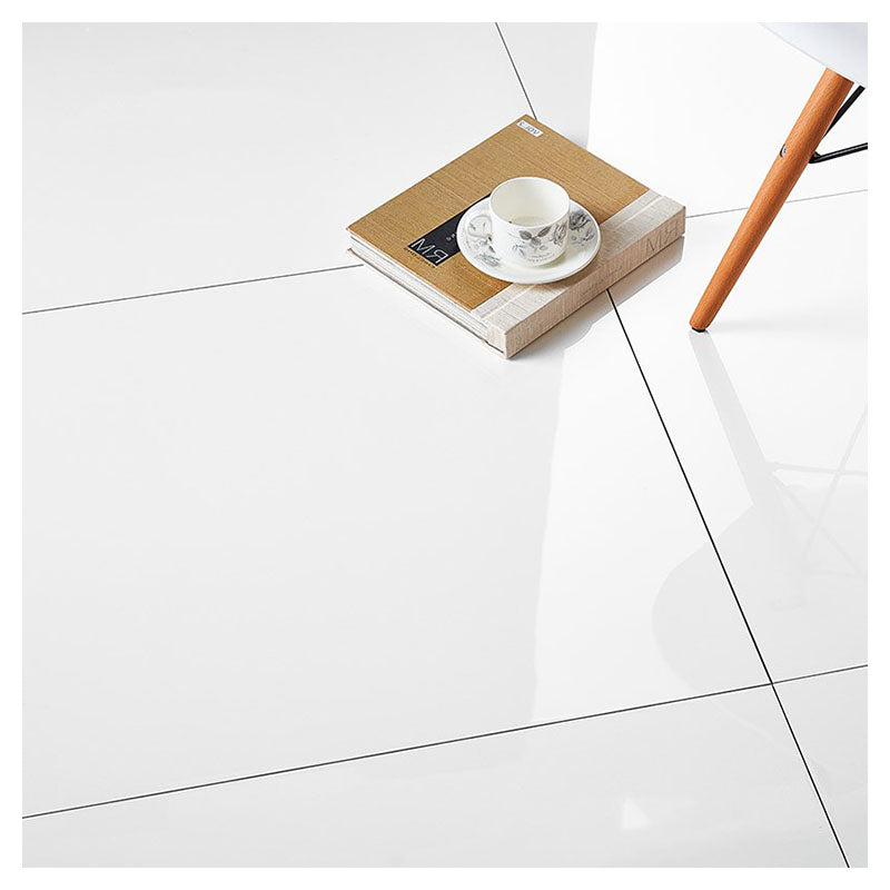 Porcelanato doble carga 60 x 60 cm súper blanco 1.44 m2
