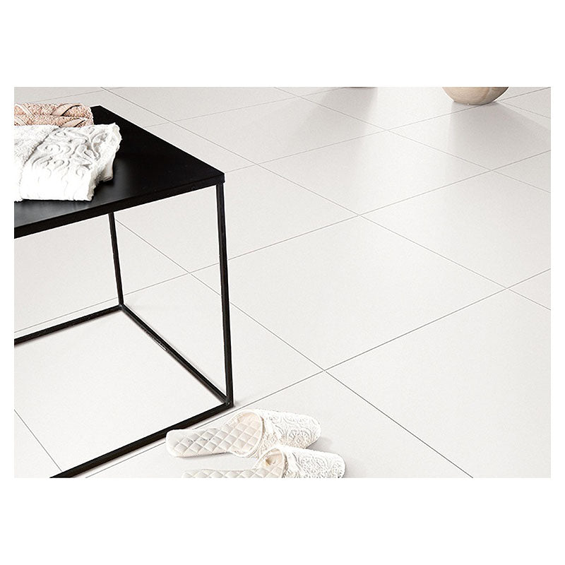 Porcelanato doble carga 60 x 60 cm súper blanco 1.44 m2
