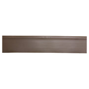 Brown vinyl baseboard 10 cm (price per meter)