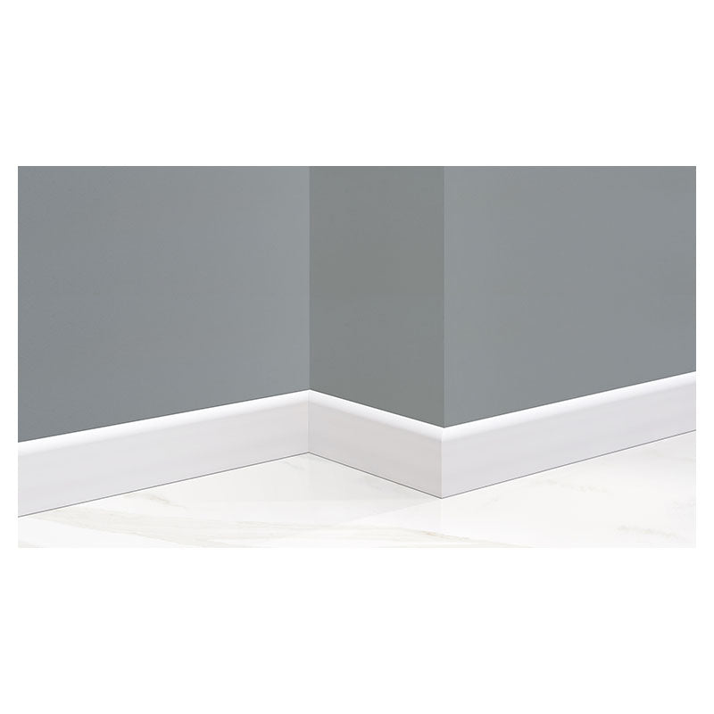 Classic white skirting board 6.5 x 250 cm