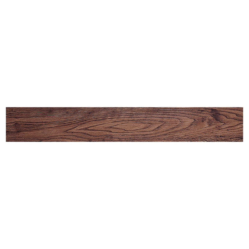 Vinyl flooring 18.4 x 95 cm 2 mm chocolate