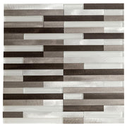 Malla de aluminio adhesivo gris 30 x 30 cm