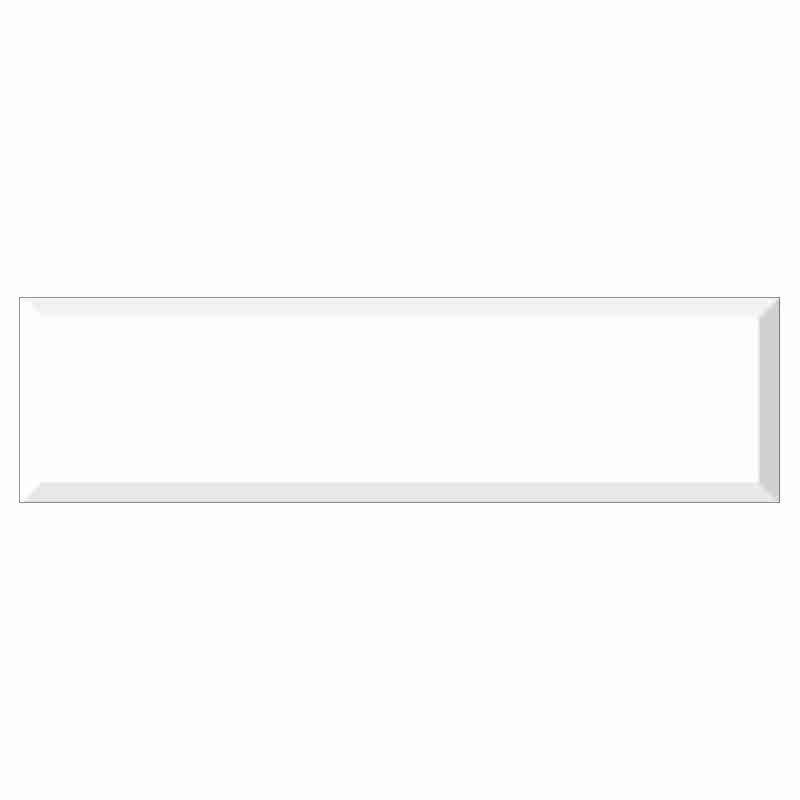 Ceramic tile 21 x 7 cm White Subway 0.93 m²