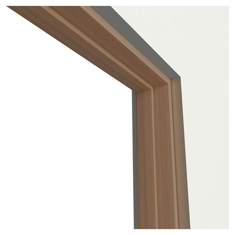 Espresso laminate door frame