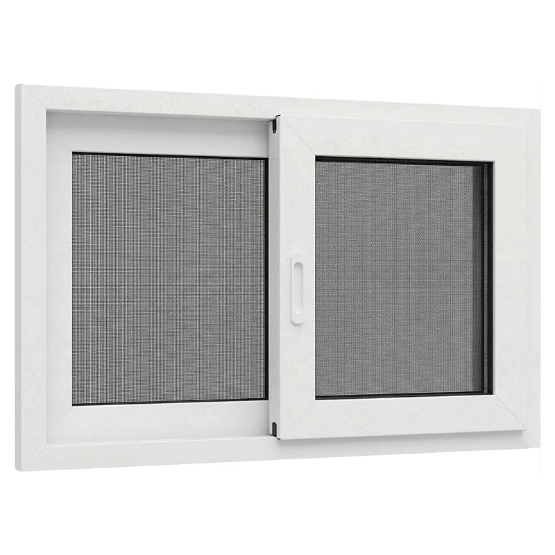 White PVC mosquito screen window 60 x 40