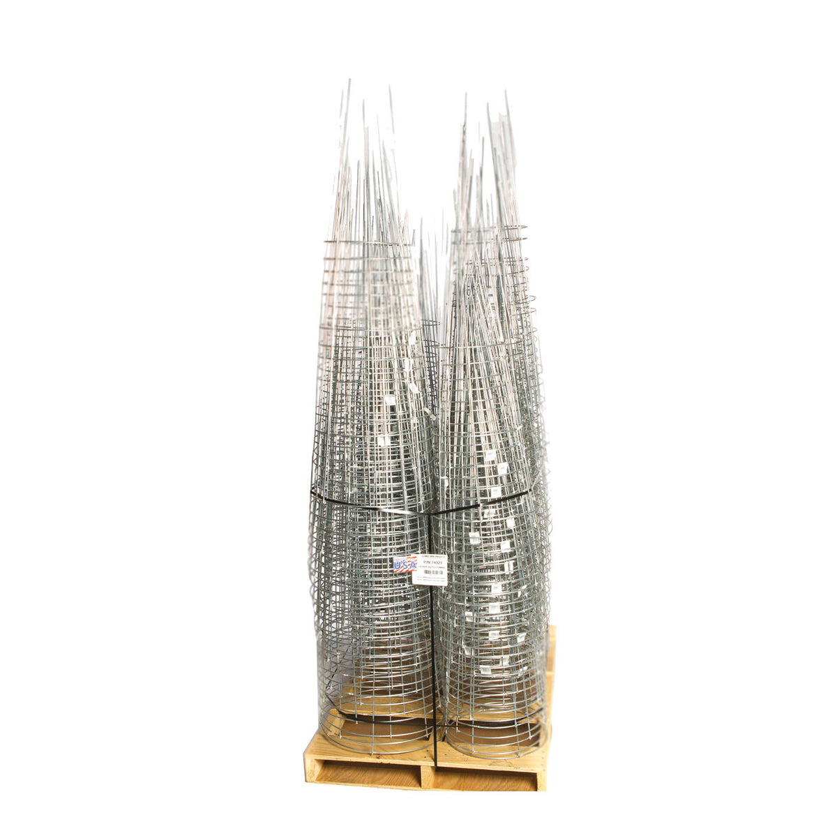 Jaula para planta de tomates metálica 42"