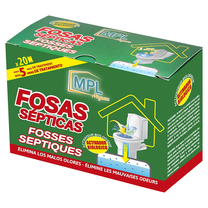 Eliminador de olores para fosa séptica 400 g
