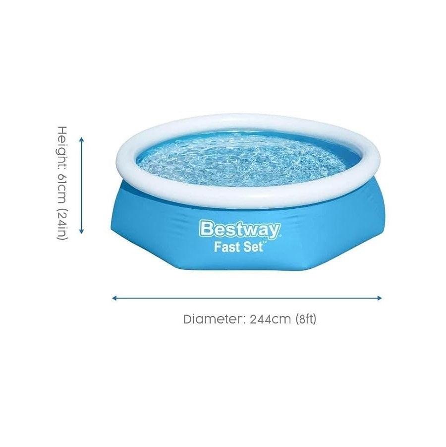Piscina fácil instalación 244 x 61 cm Bestway