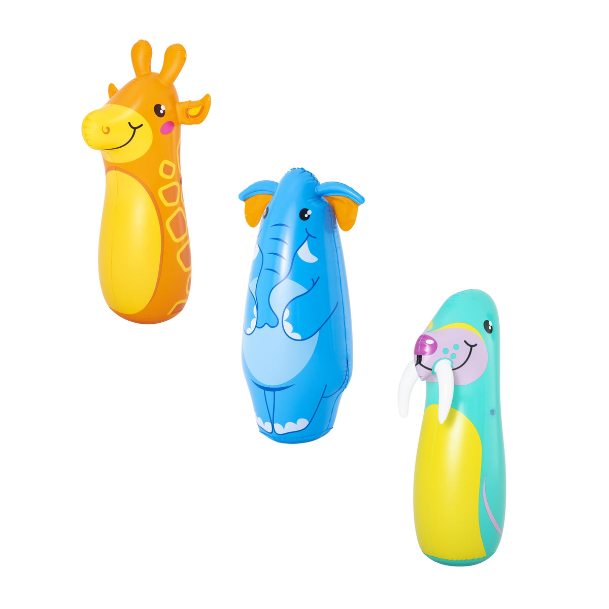 Juguete inflable para boxeo 36" variedad de diseños