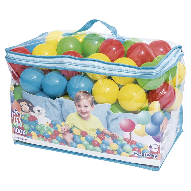 Bolas plásticas para piscina 100 uds