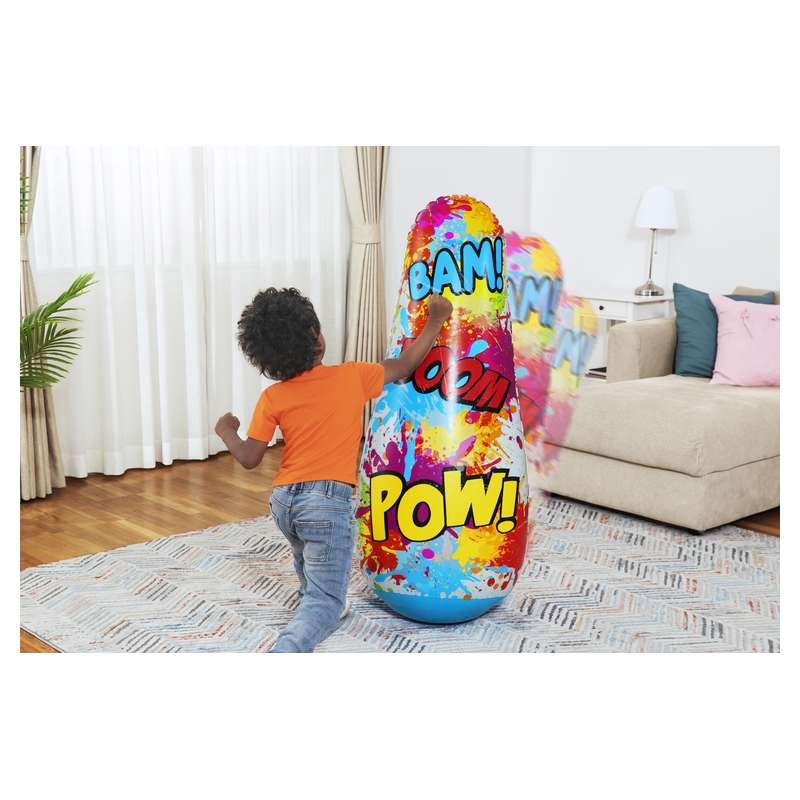 Saco de boxeo inflable para niños Bestway Comic Blast