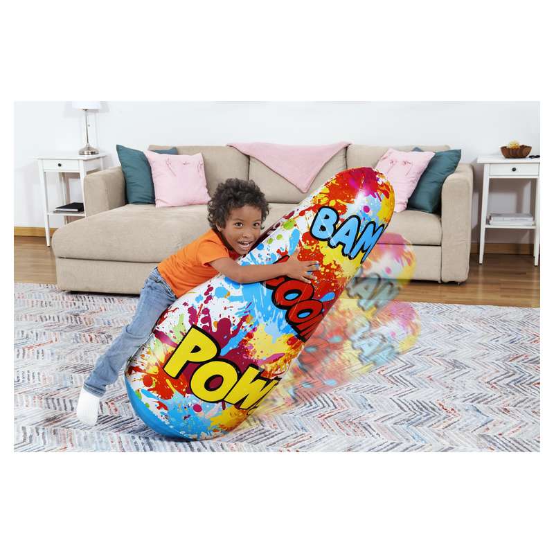 Saco de boxeo inflable para niños Bestway Comic Blast