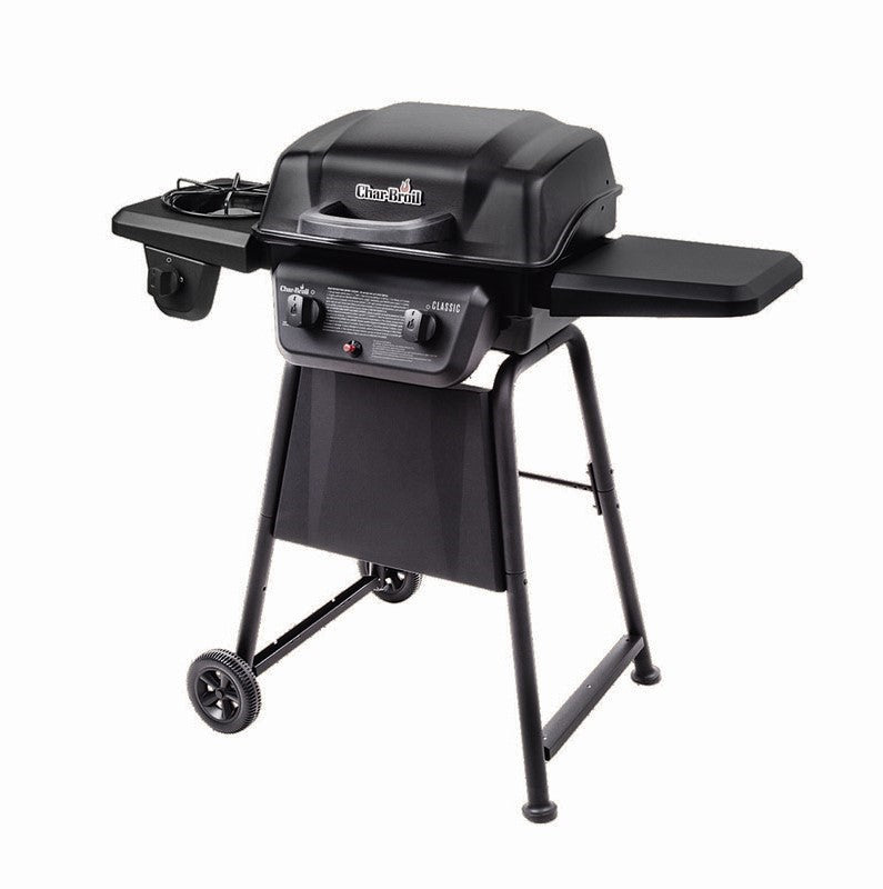 Char-Broil 2-burner + 1 side 20,000 BTU gas grill