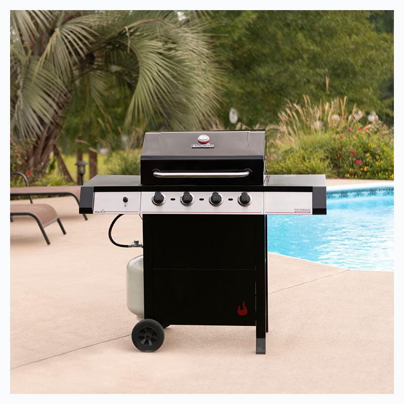 Parrilla de gas  4 quemadores  performance series Amplifire