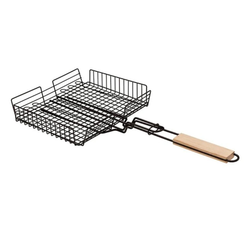 Cesta antiadherente de acero laminado con mango Char-Broil