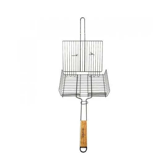 Cesta antiadherente de acero laminado con mango Char-Broil