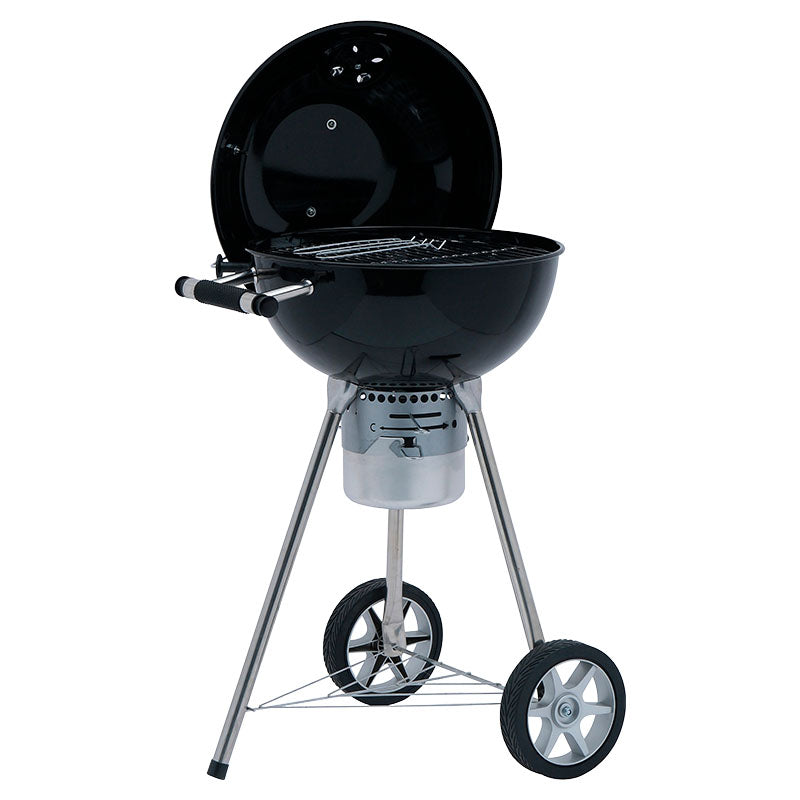Round brilliant enameled charcoal grill 58 x 47 x 100 cm