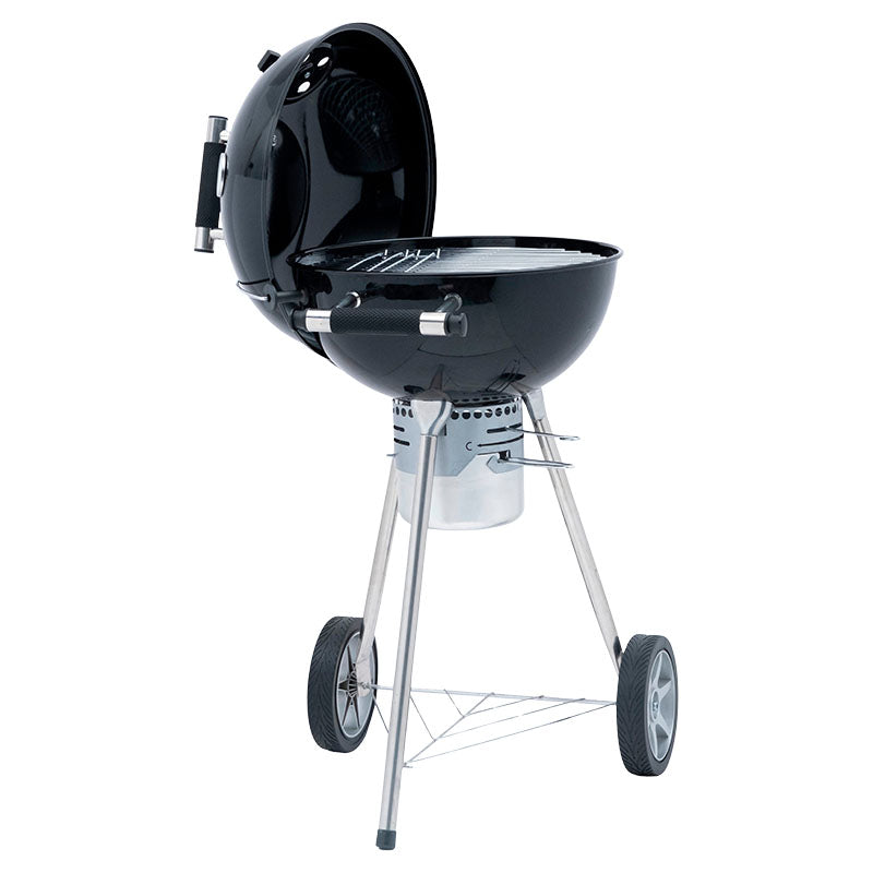 Round brilliant enameled charcoal grill 58 x 47 x 100 cm