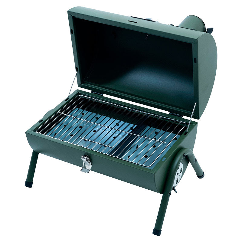 Basic Living Green Portable Charcoal Grill