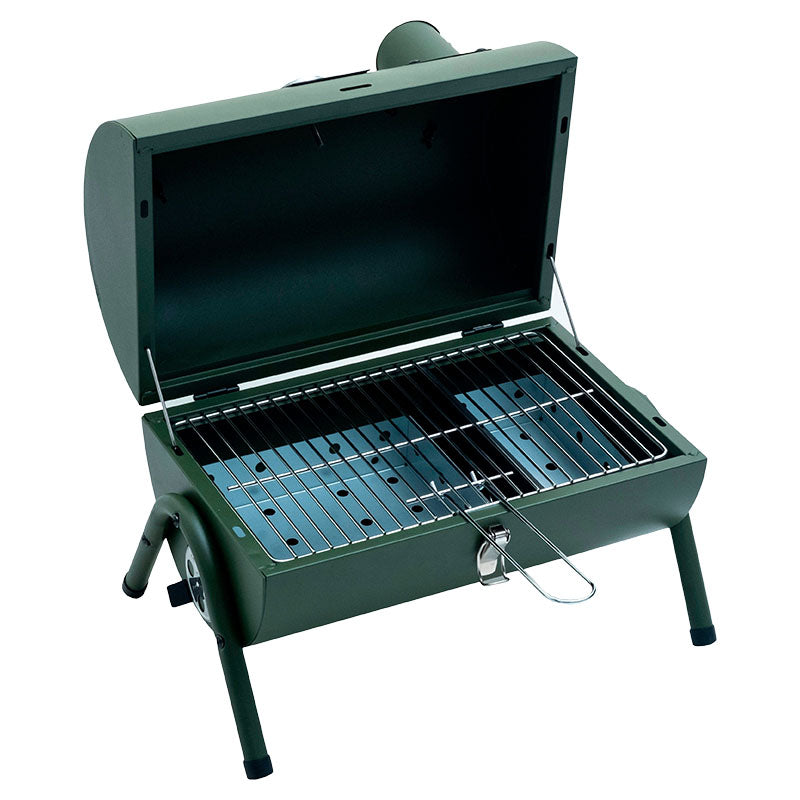 Basic Living Green Portable Charcoal Grill