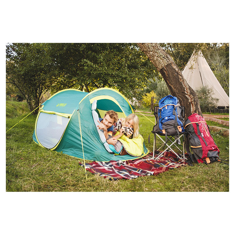 Tienda acampar desplegable 2 personas 100 x 145 x 235 cm Pavillo