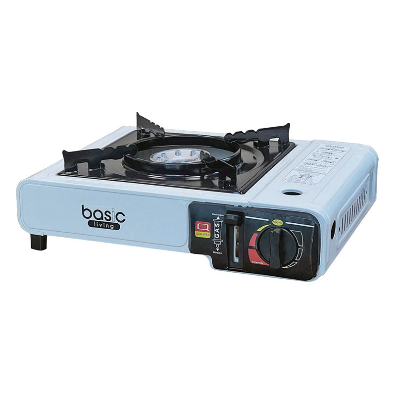 Portable gas stove 34 x 26 x 8.2 cm white