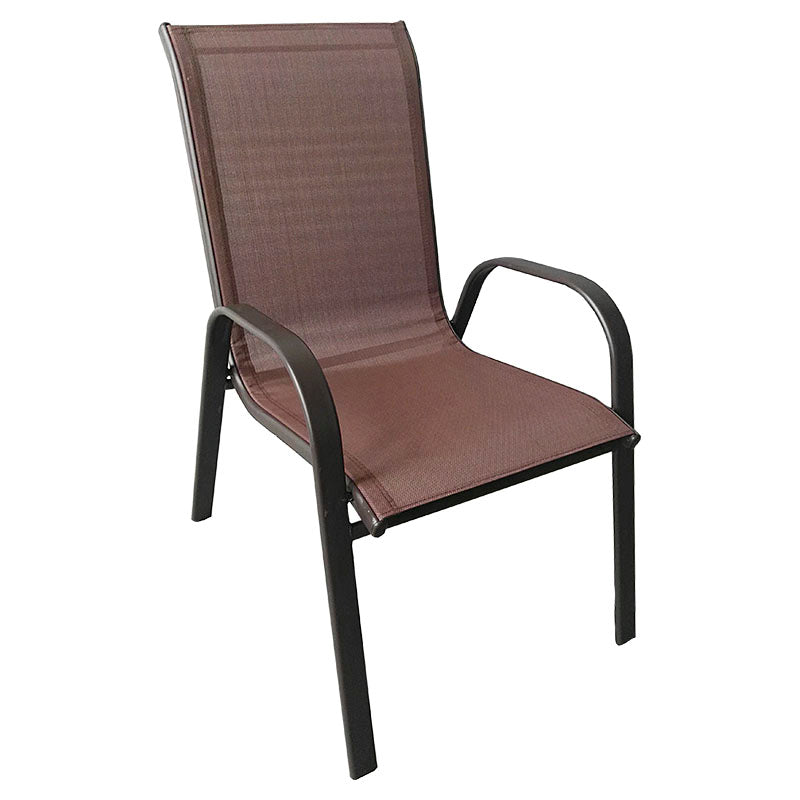 Silla Texline chocolate 68 x 54 x 93 cm