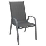 Texline Chair, gray, 68 x 54 x 93 cm