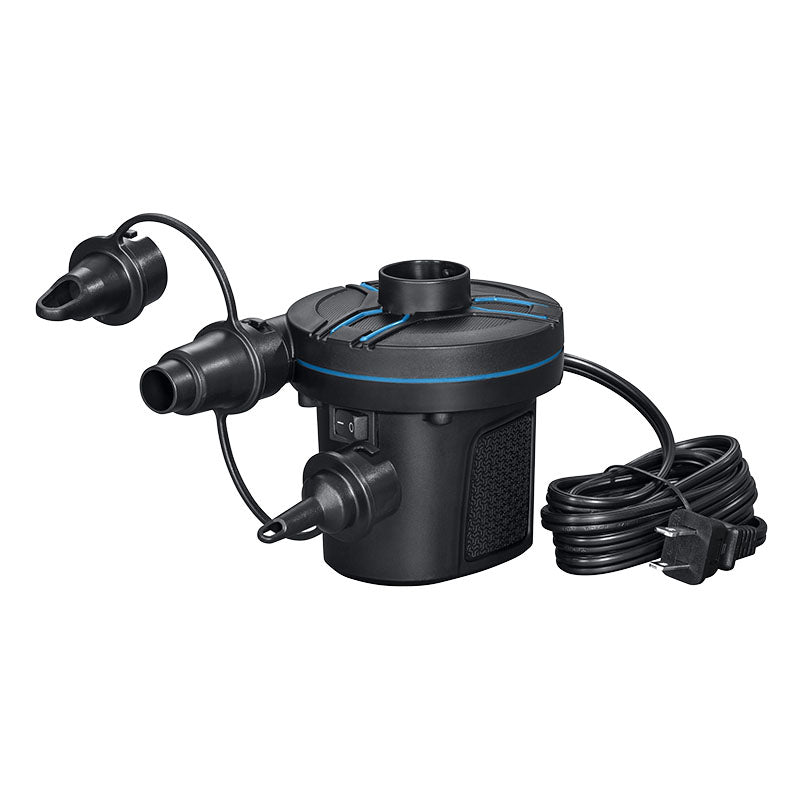 Inflador eléctrico 3 adaptadores Bestway