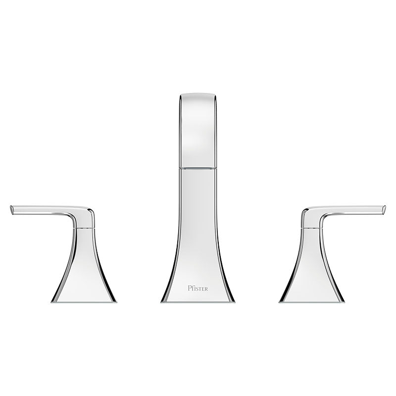 8" Bruxie polished chrome sink faucet